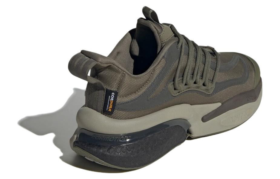 AlphaBoost V1 'Olive Strata' Adidas, черный зеленый — фото 4