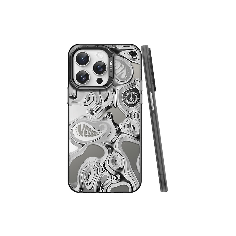 

Чехол для телефона с камнями Stones, Colored silver white - DWSTSCY003