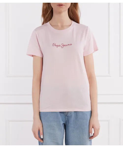 

Футболка Лоретт Regular fit Pepe Jeans London, розовый