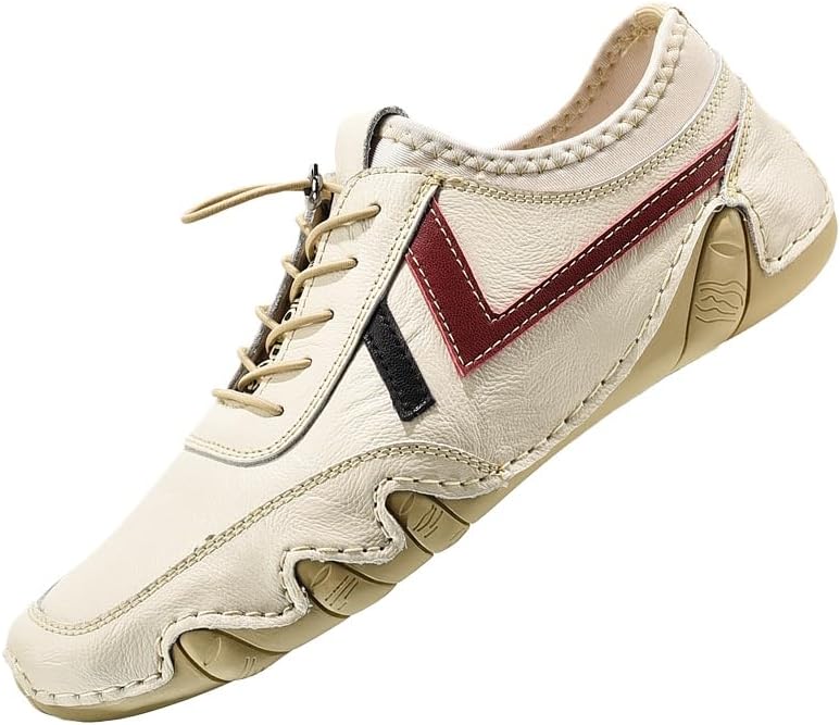 

Мужские повседневные кроссовки большого размера низкие- простые и элегантные, с мягким верхом. Подходят для вождения и повседневной носки Fmshi, бежевый