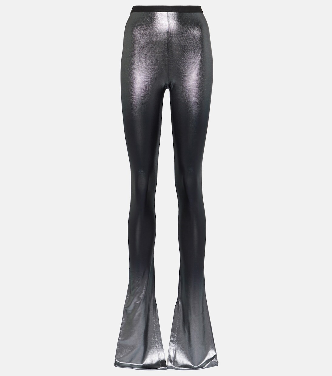 

Carmen расклешенные брюки с эффектом металлик Rick Owens, мультиколор
