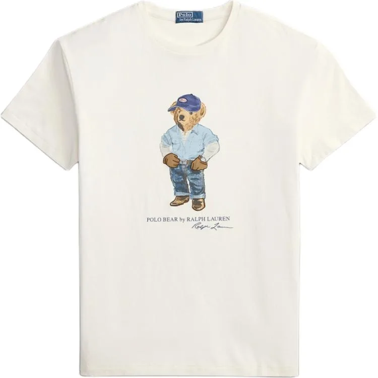Футболка классическая мужская Polo Ralph Lauren, белый