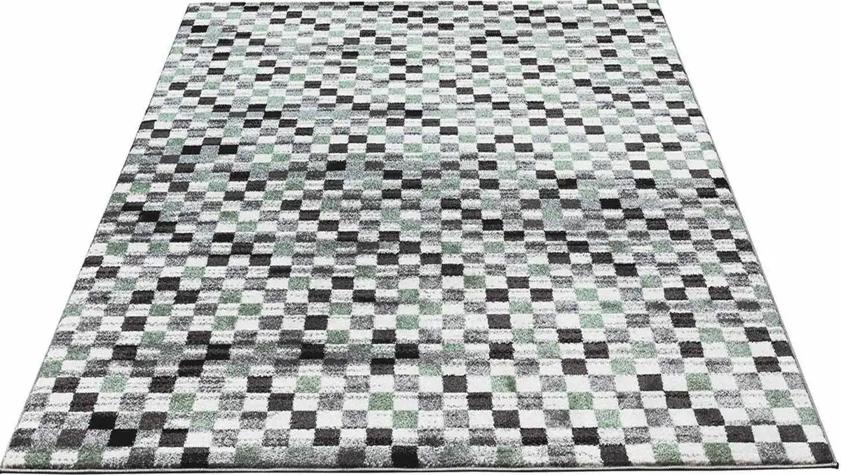 

Ковер Carpet City "Moda 1141", прямоугольный, короткий ворс, гостиная 80х150 см, зеленый