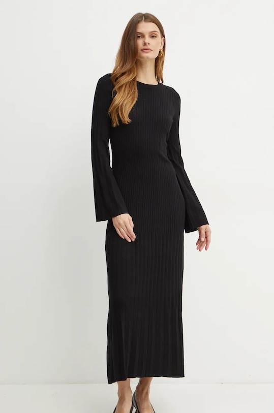 

Платье с добавлением шерсти Twinset, черный