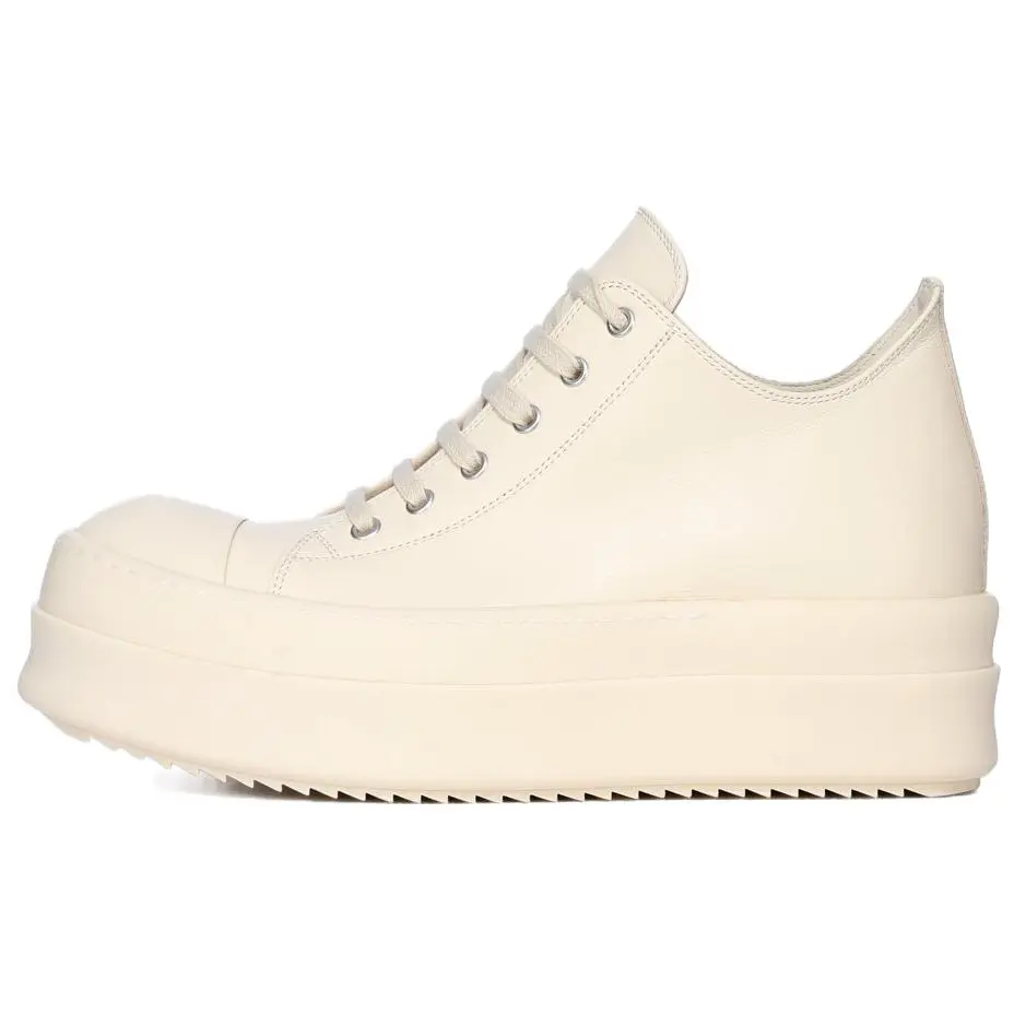 RICK OWENS /RO HOLLYWOOD Низкие кроссовки для скейтбординга женские белые