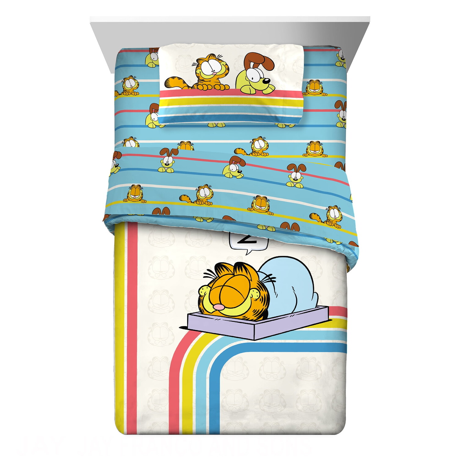 

Детский комплект постельно белья Garfield Kids, голубой