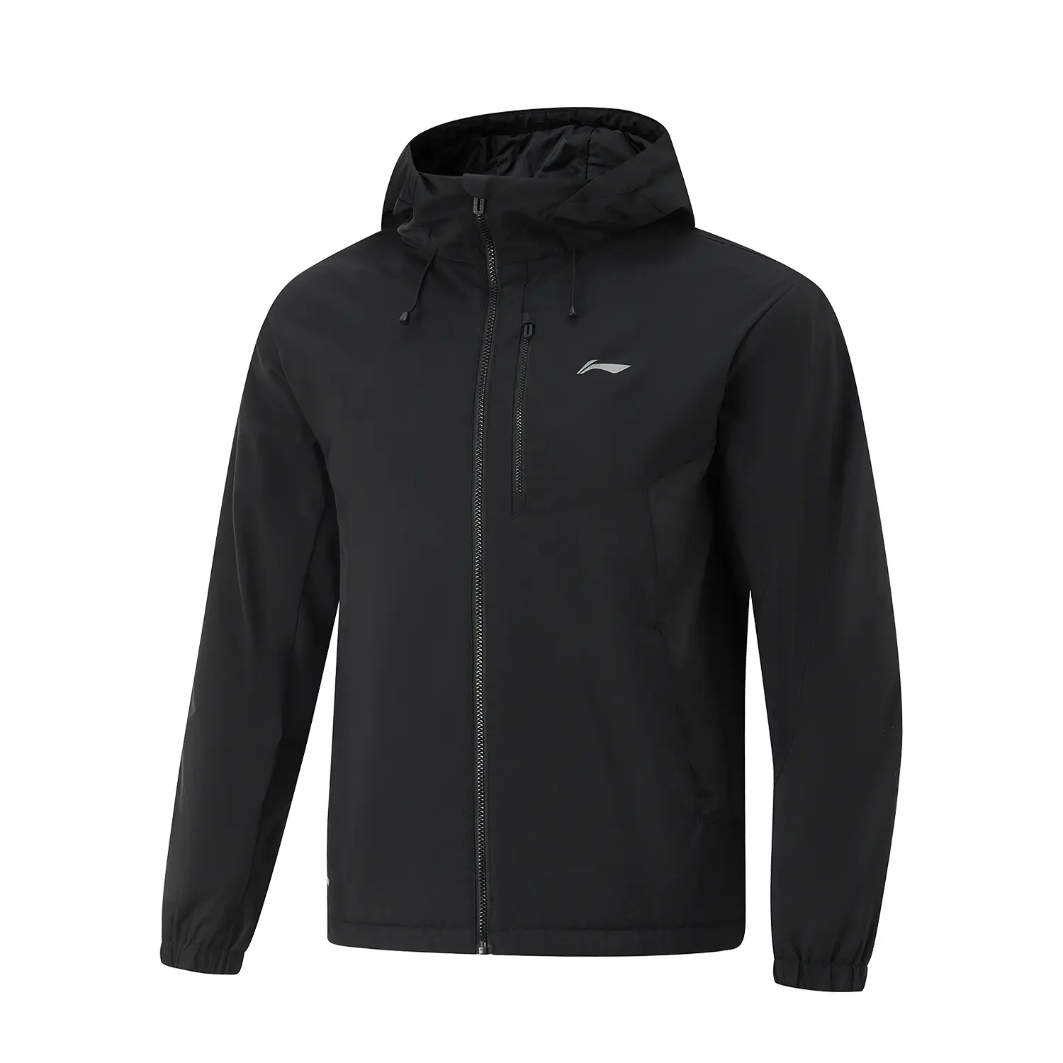 

LINING Фитнес куртка пуховик мужская черная, Black