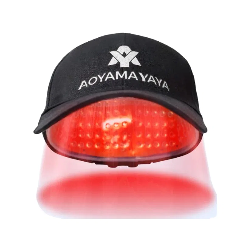 Лазерная шапочка для роста волос с красным светом Aoyamayaya