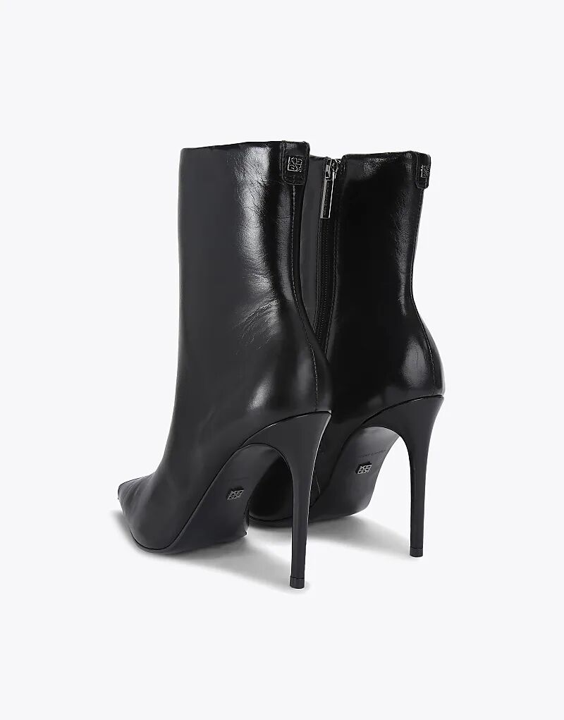 Высокие ботильоны KG Kurt Geiger Tokyo из черной кожи — фото 4