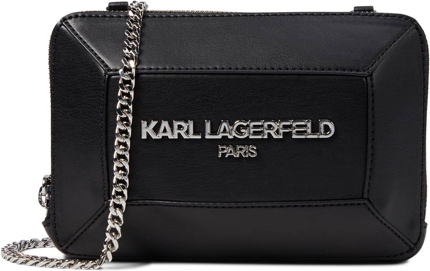 

Сумка кросс-боди Karl Lagerfeld Paris Georgette Crossbody, цвет Black/Silver