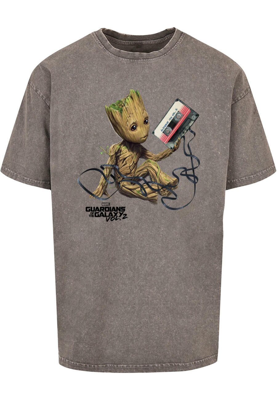 

Рубашка ABSOLUTE CULT Guardians Of The Galaxy Vol2 - Groot Tape, серый