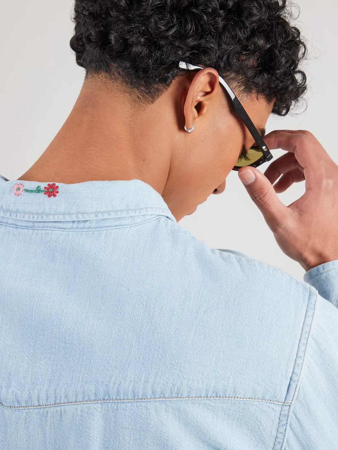 Рубашка на пуговицах стандартного кроя Levi'S , Light Blue — фото 2