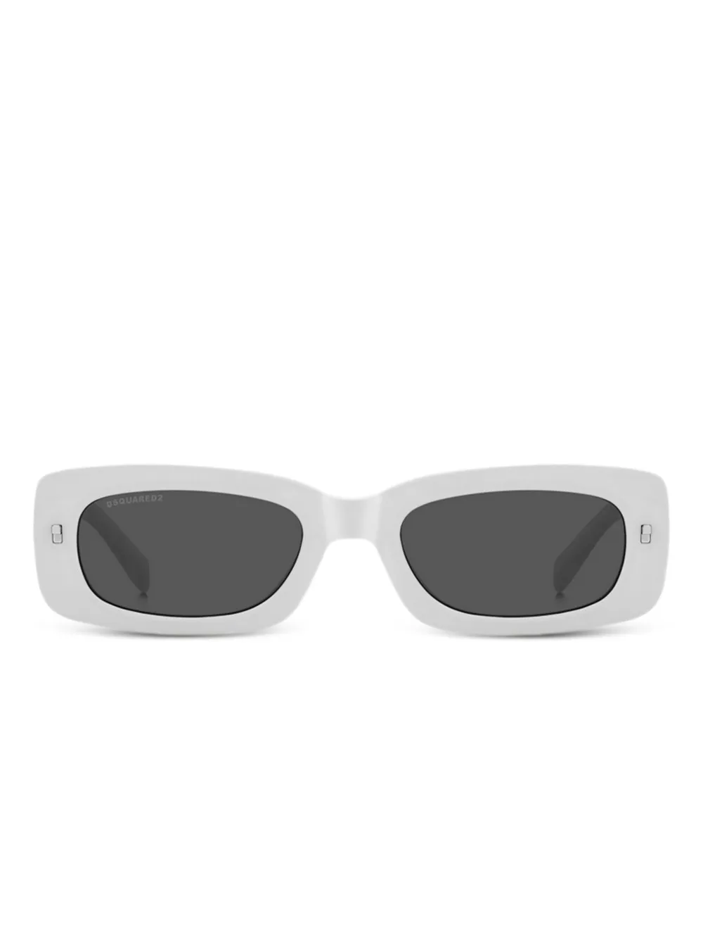 

Солнцезащитные очки Icon в прямоугольной оправе DSQUARED2 EYEWEAR, белый