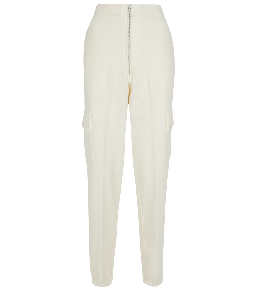 

Брюки-карго из смесовой шерсти Jil Sander, Natural