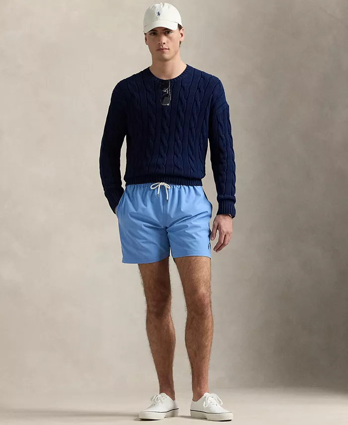 

Мужские плавки Traveler Classic длиной 14,6 см Polo Ralph Lauren, синий