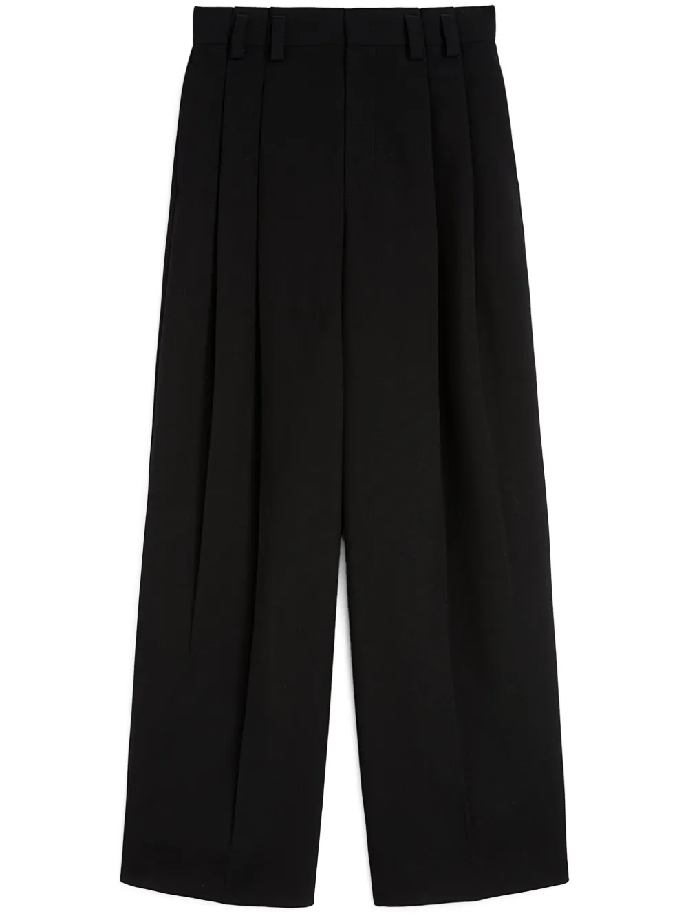 

Брюки со складками JIL SANDER, черный