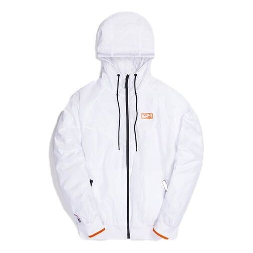 

Куртка x nike new york knicks windrunner jacket 'white' Kith, белый