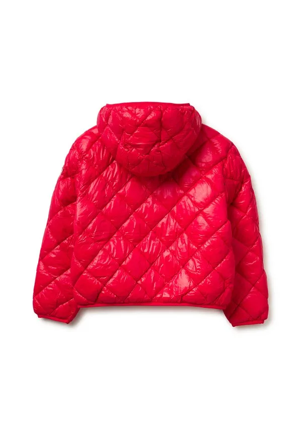 Зимняя куртка с ромбовидной стежкой и утеплителем United Colors Of Benetton, Red — фото 2