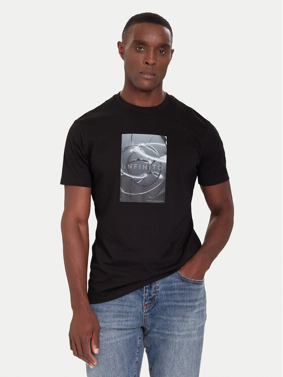 

Футболка regular fit XM001470 AF10362 UC001 Armani Exchange, черный