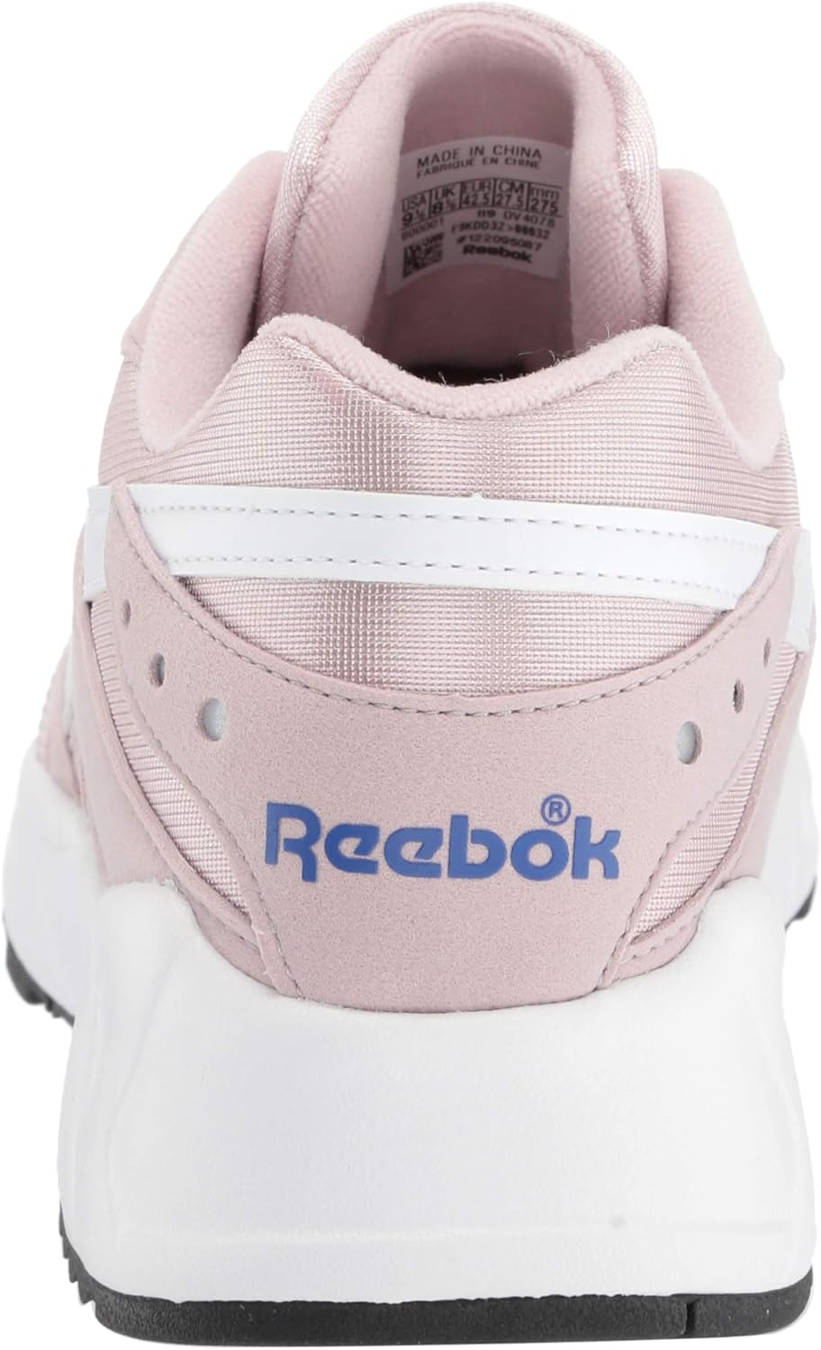 Кроссовки мужские Reebok Aztrek (Skull Grey/White/Digital) CN7473, белый/черный/лиловый — фото 3