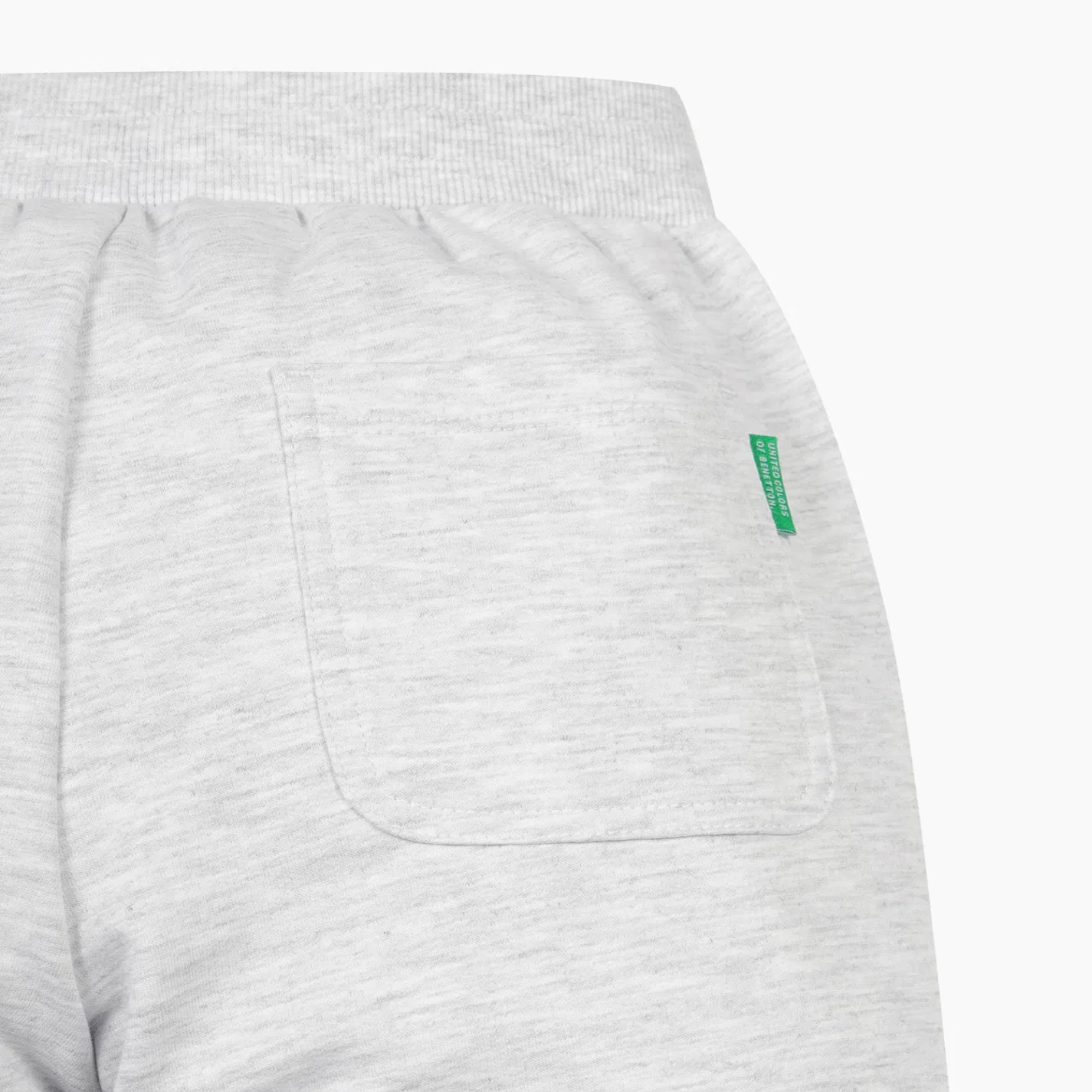 Детские джоггеры с графическим принтом мятно-зелёные от Benetton Kids — фото 4