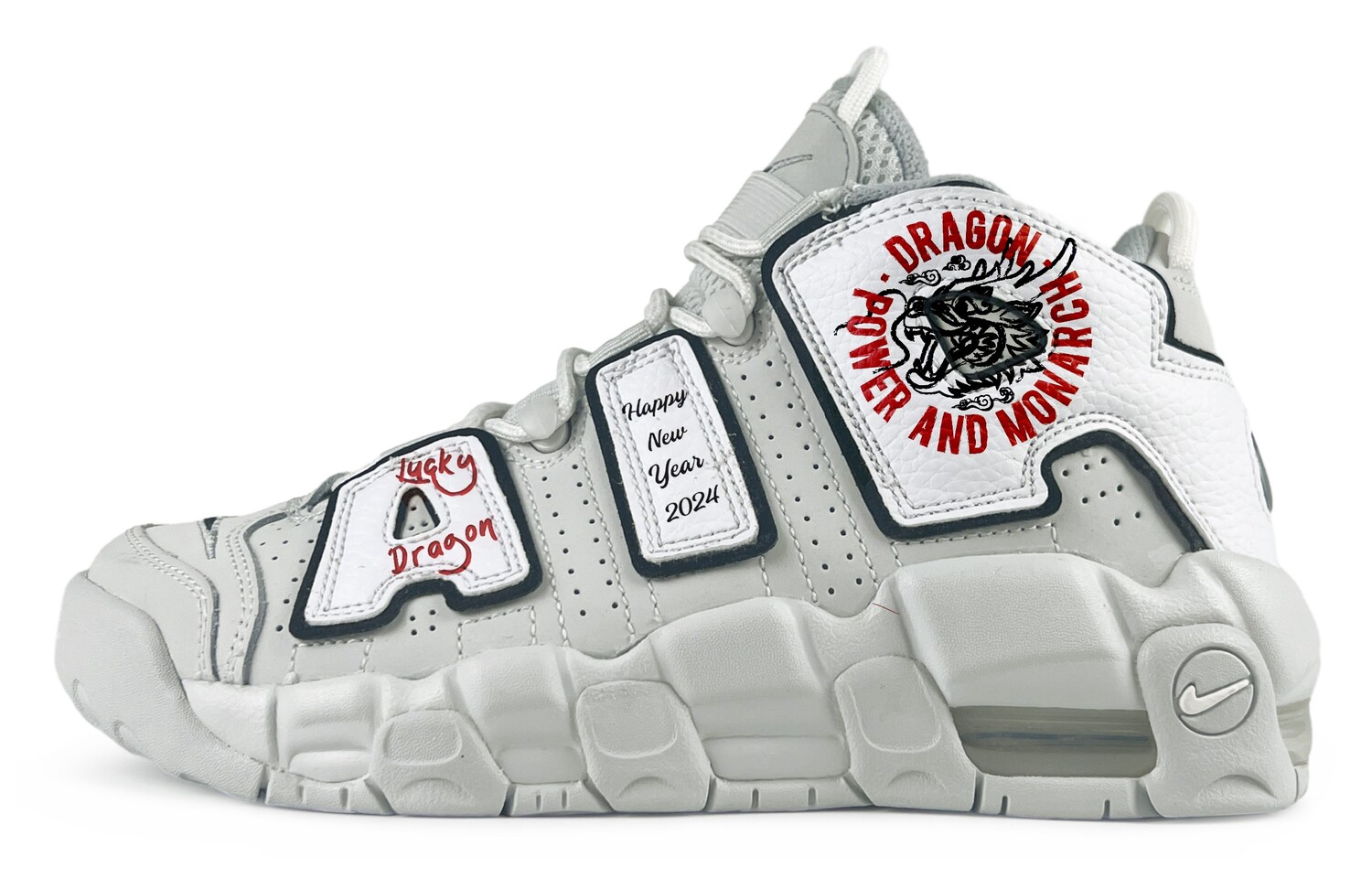 

Женские баскетбольные кроссовки Nike Air More Uptempo Vintage, Light Gray