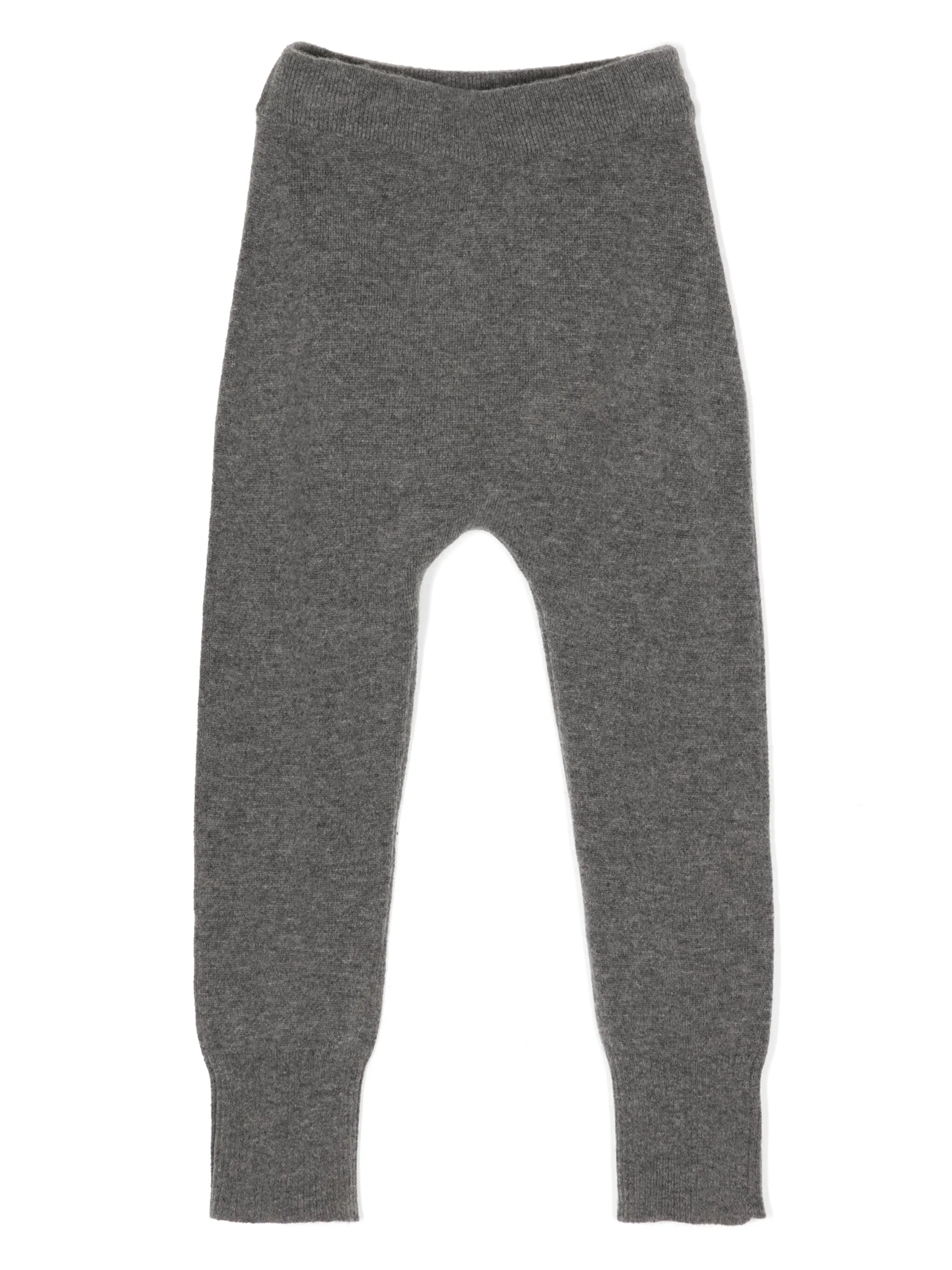 Зауженные брюки Devon из смесовой шерсти Cashmere In Love Kids, серый — фото 2