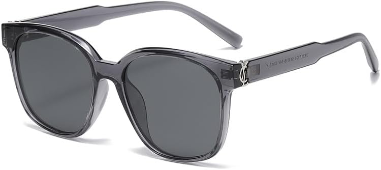 

Новые поляризованные квадратные солнцезащитные очки для женщин 2026 года – модные большие очки с защитой от УФ-излучения UV400 – стильный европейский дизайн Generic, C4