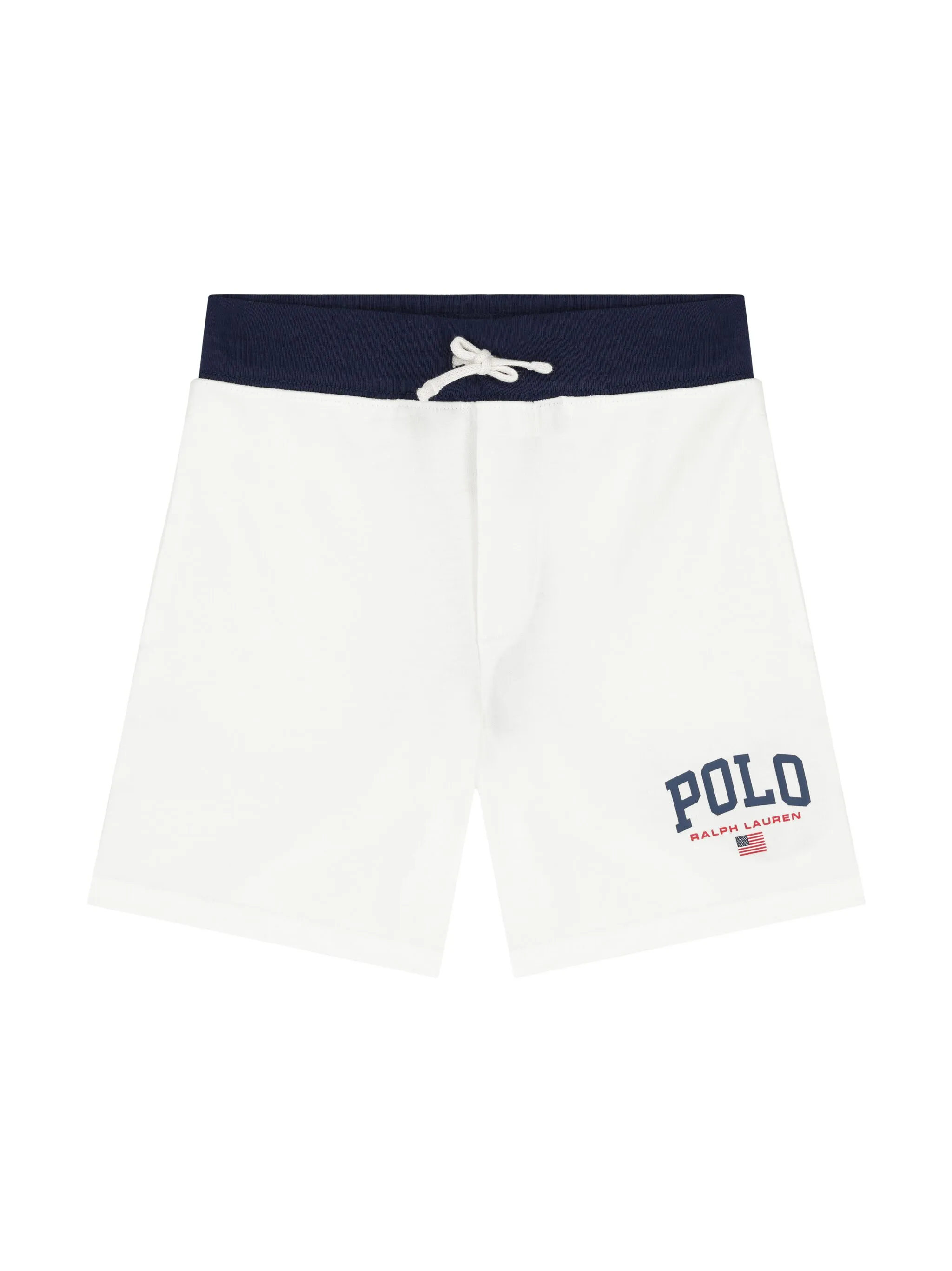 

Шорты с логотипом Polo Ralph Lauren Kids, белый