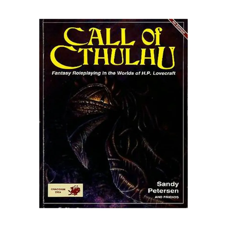 

Call of Cthulhu (4th Edition), Call of Cthulhu - Rule, Source & Supplement Books (Chaosium 1st-5.5 Editions), мягкая обложка
