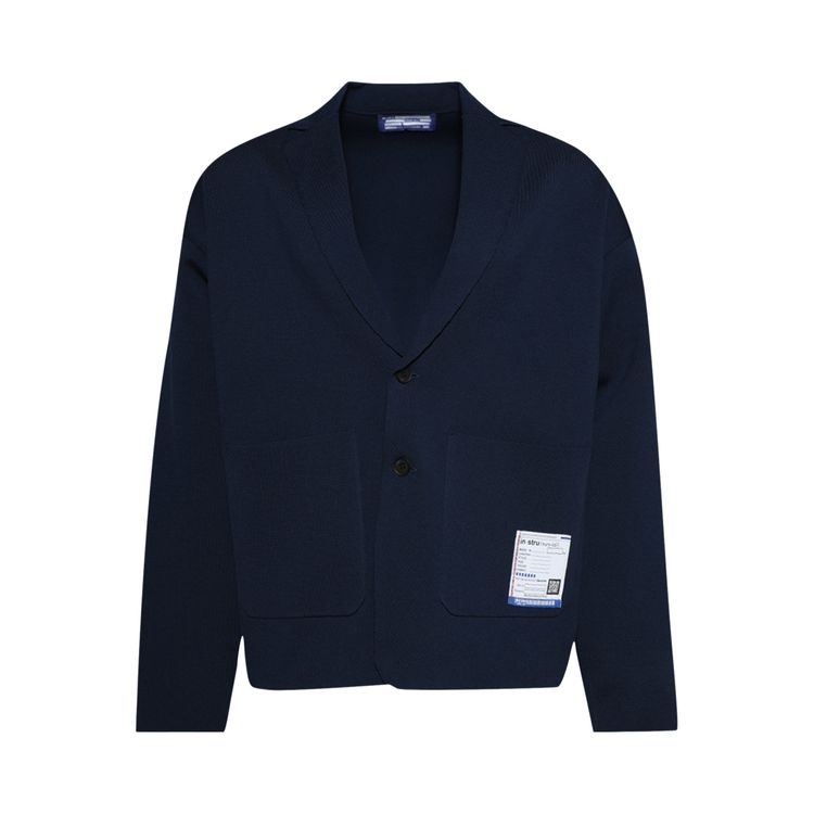 

Куртка Maison Mihara Yasuhiro Milan Rib Jacket Navy, синий