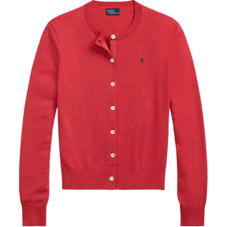

Кардиган с вышивкой Polo Pony Polo Ralph Lauren, красный