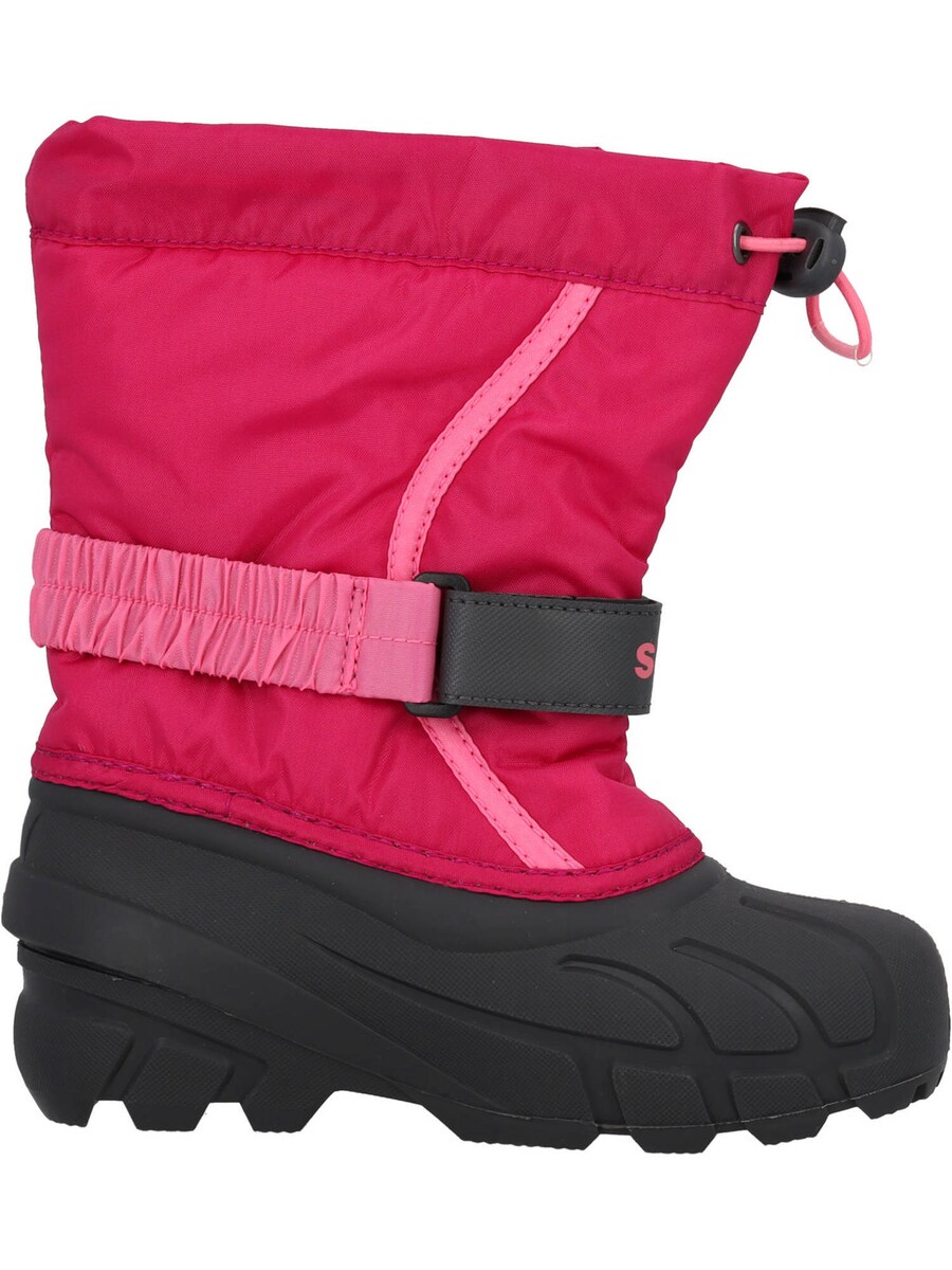 Зимние ботинки SOREL Youth Flurry, светло-розовый/темно-розовый — фото 3