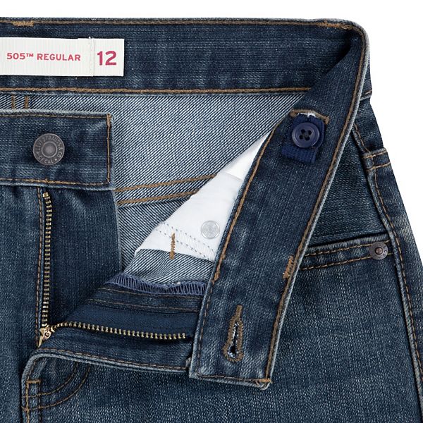 Джинсы 505 regular fit для мальчиков 8-20 Levi'S, Cash — фото 4