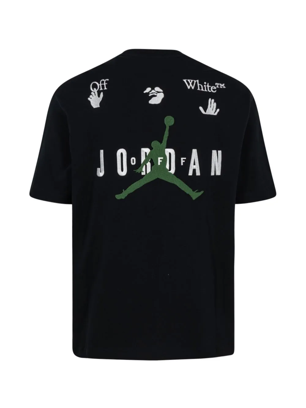 Футболка из коллаборации с Off-White Jordan, черный — фото 2