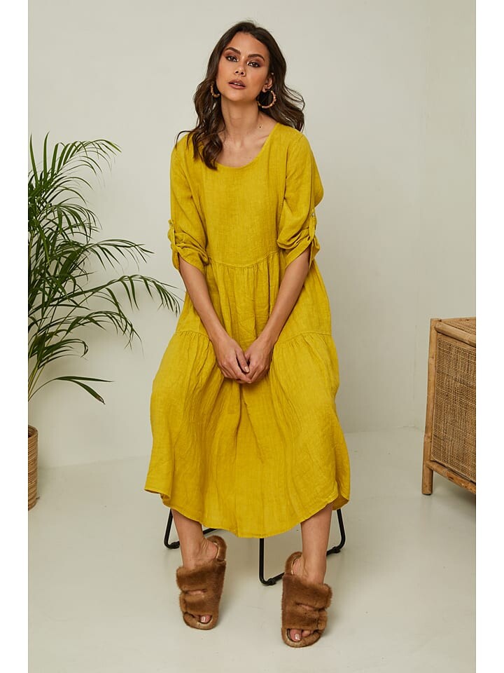 

Длинное платье Joséfine, желтый