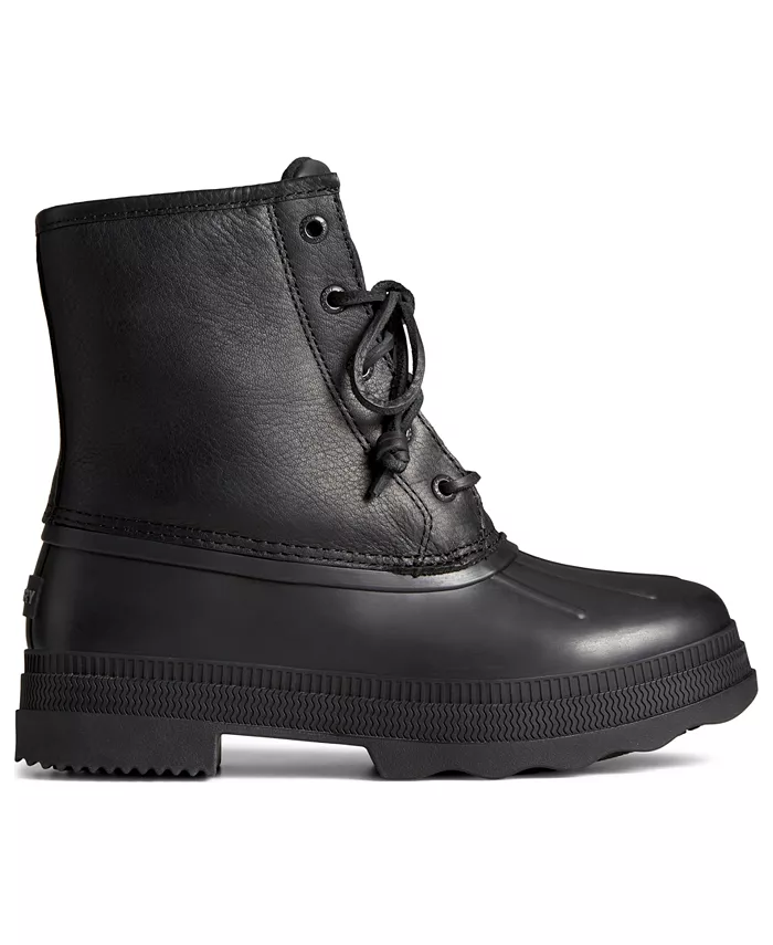 Женские сапоги Saltwater 2.0 с круглым носком и молнией Sperry, черный — фото 2