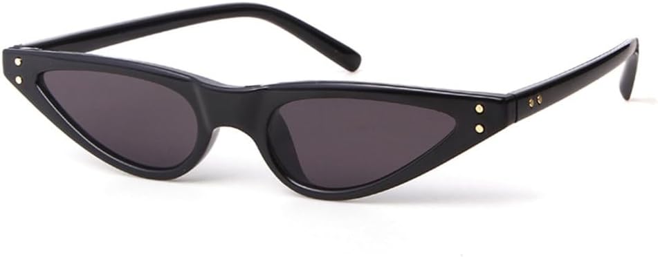 

Солнцезащитные очки «кошачий глаз» для женщин и мужчин, модные, стильные, маленькие, треугольные, женские солнцезащитные очки с защитой от УФ-излучения UV400 generic, C1