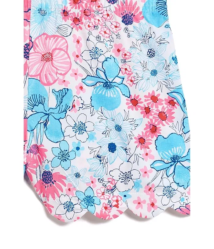 Шорты для девочек с цветочным принтом Mini Leva Shorts Lilly Pulitzer Kids, Onyx Party All The Time — фото 3