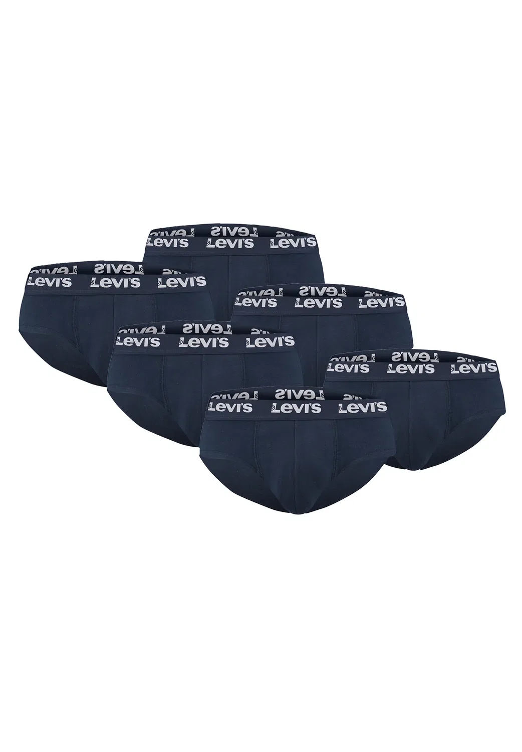 Боксеры из хлопка с эластаном Levi's, navy