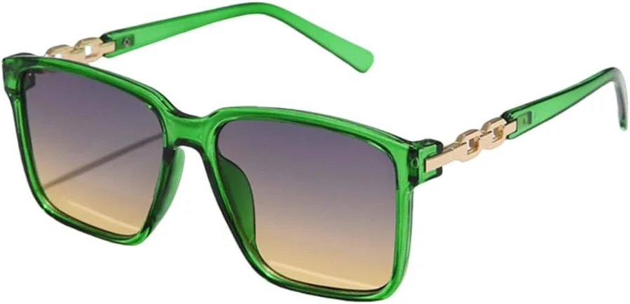 

Модные женские солнцезащитные очки, аксессуары для солнцезащитных очков, градиентные линзы, защита от УФ-излучения UV400, роскошные очки для женщин generic, Green