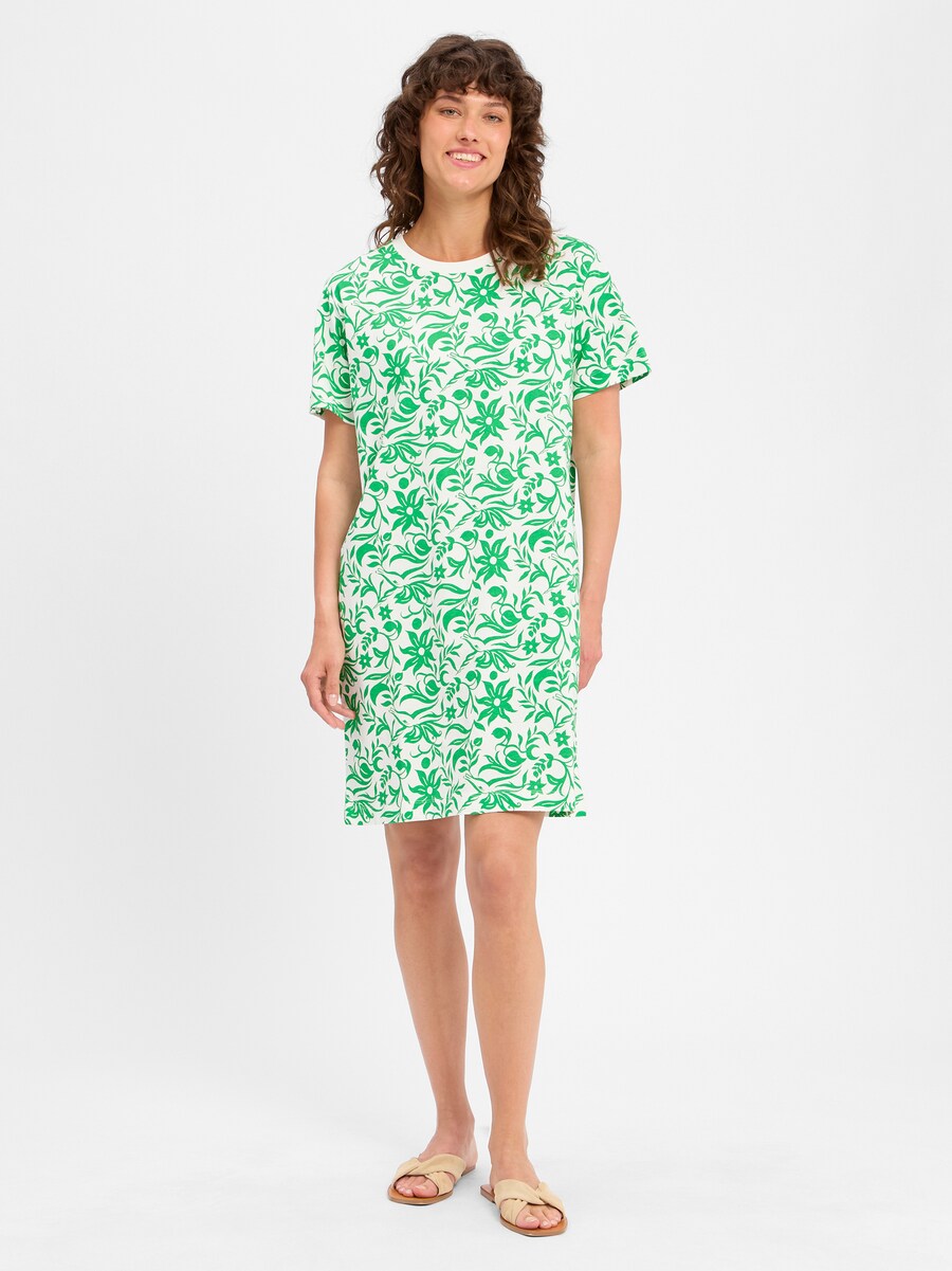 

Платье Marie Lund, цвет Grass green/White
