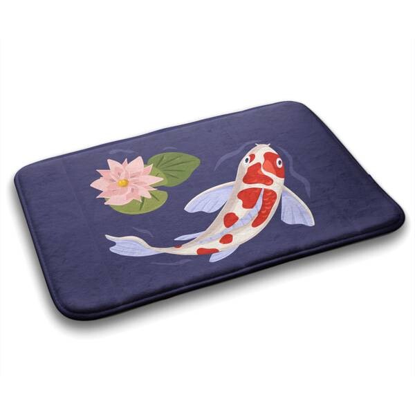

Коврик для ванной Tulup Koi-Fisch, 75x1x75 см, сиреневый