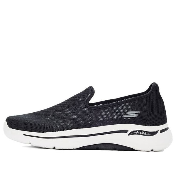 

Тапочки go walk 5 casual one pedal black slip-on Skechers, черный