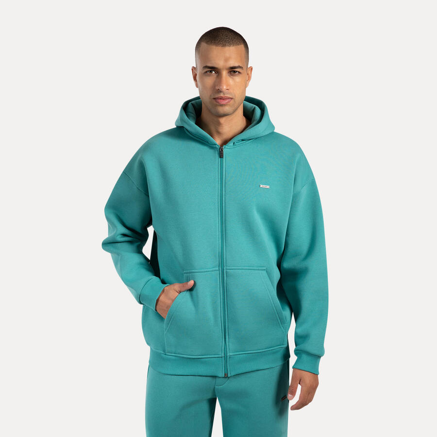 

SMILODOX Мужская толстовка с капюшоном на молнии Cedrik Petrol