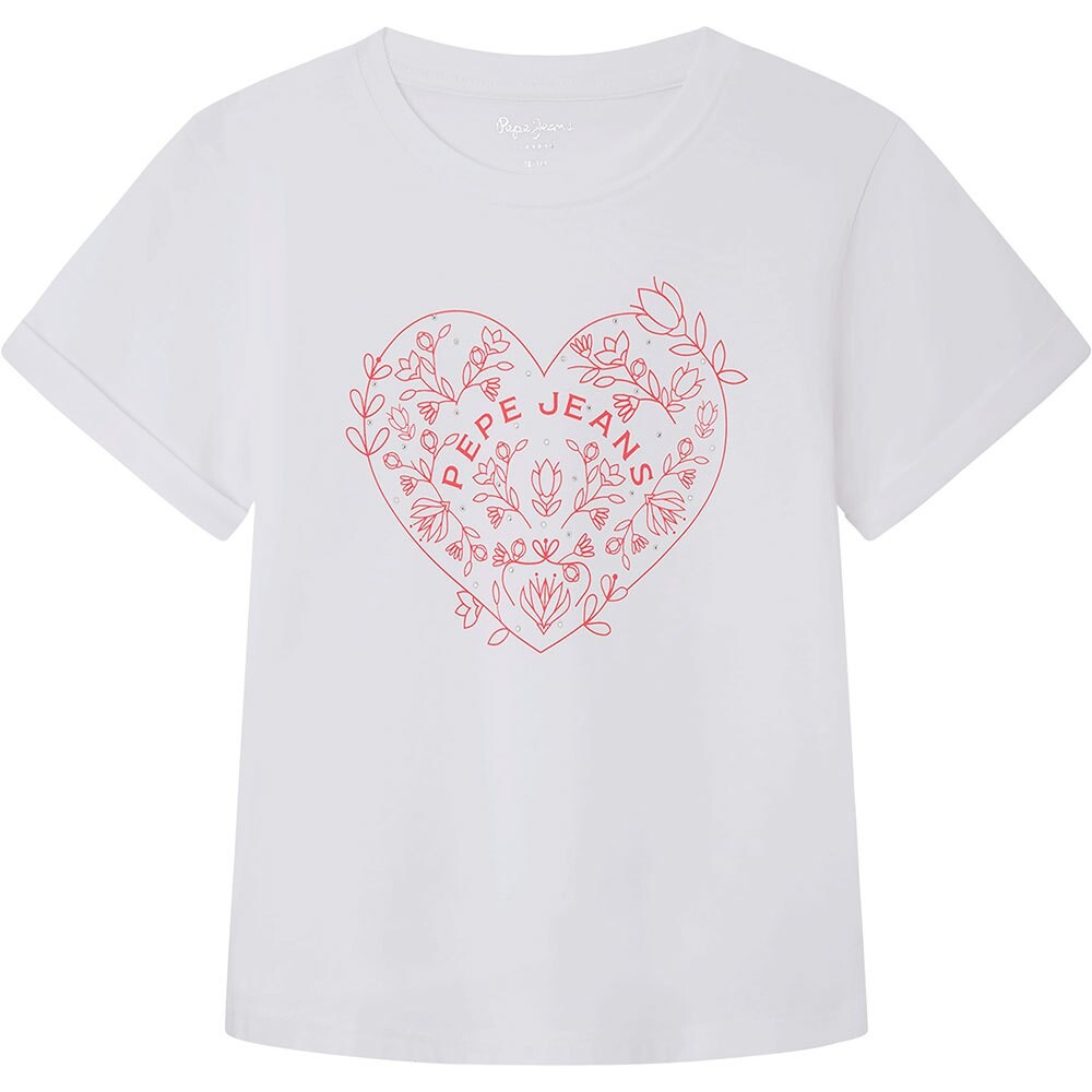 

Футболка с коротким рукавом Pepe Jeans Niara, белый