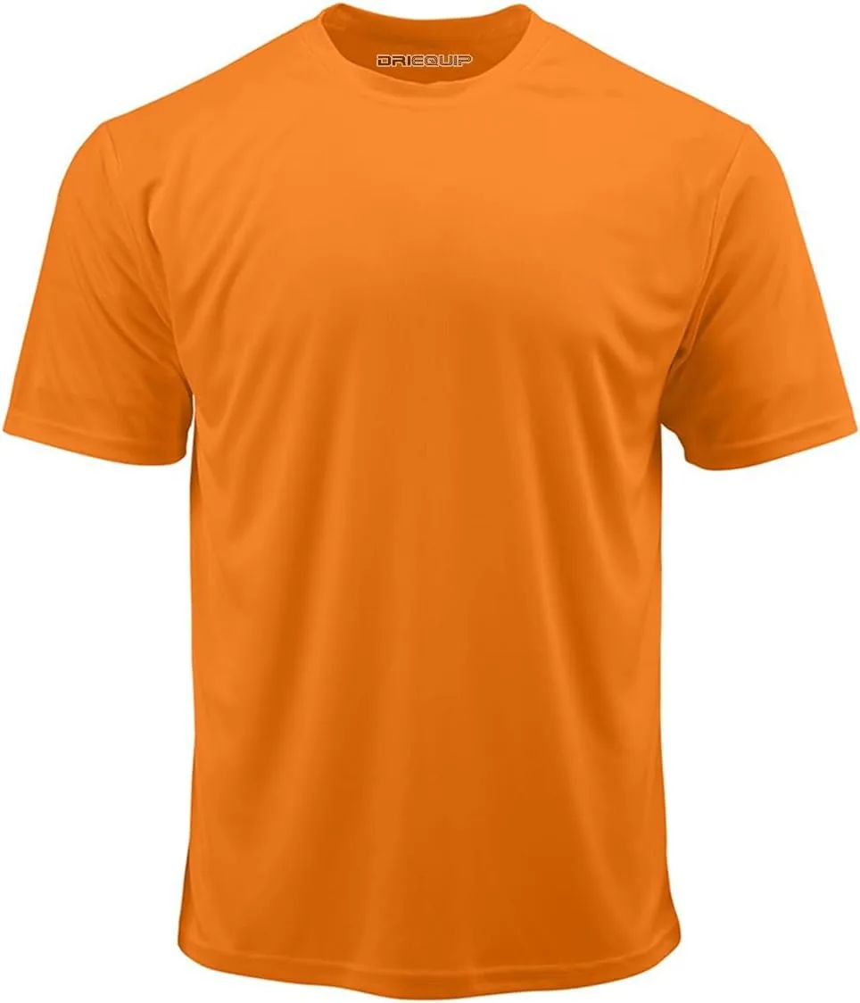 

Футболка DRIEQUIP мужская Big & Tall с коротким рукавом, влагоотводящая