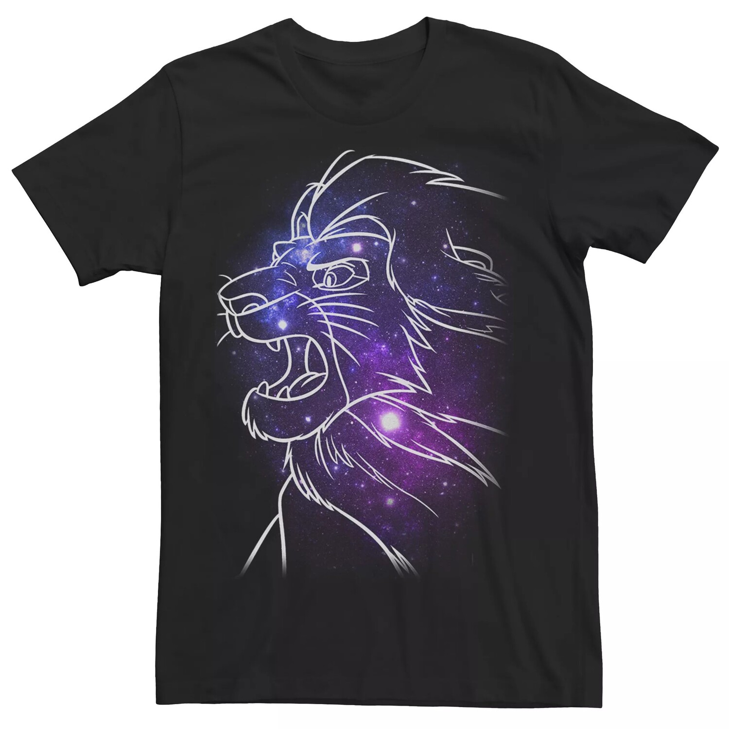 

Мужская футболка Disney's The Lion King Galaxy Stars Portrait