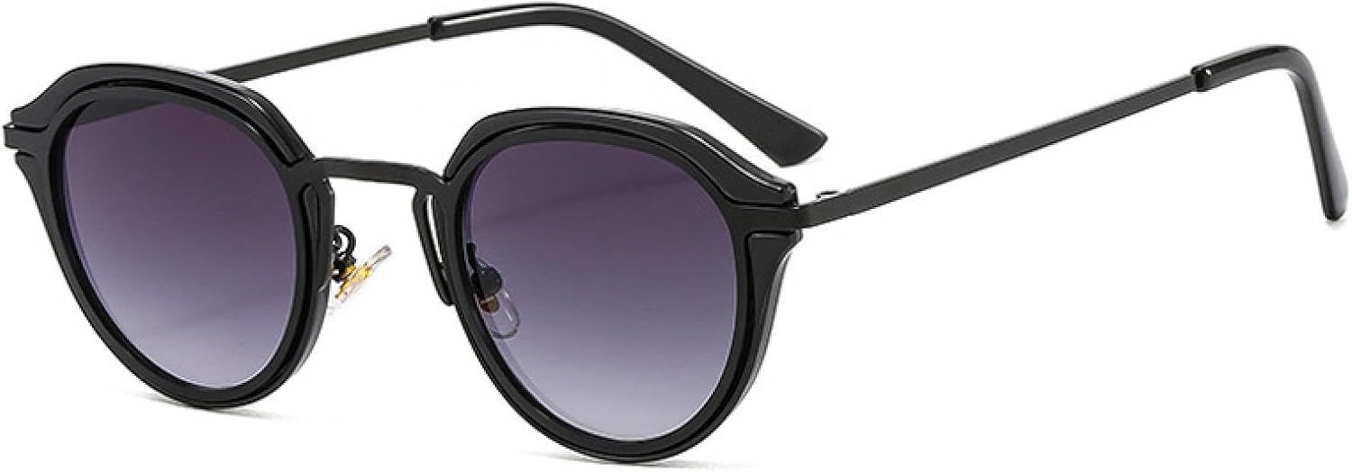 

Модные женские солнцезащитные очки в стиле ретро с цветными линзами и защитой от УФ-излучения UV400, мужские солнцезащитные очки с градиентным покрытием SZVVBKK, Black Gray Gradient