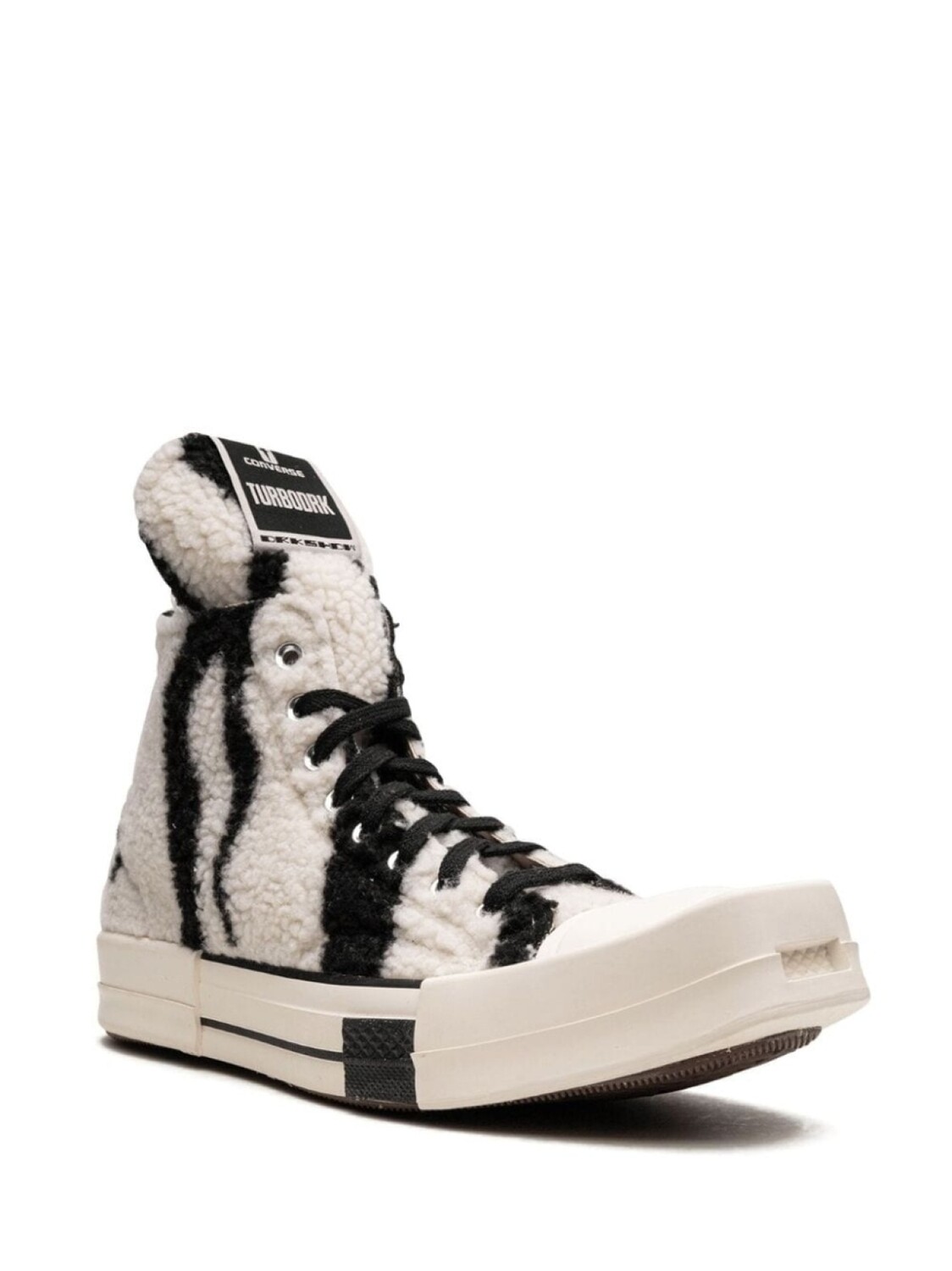 Кеды DRKSHDW Tubodrk Chuck Taylor All-Star 70 Hi из коллаборации с Rick Owens Converse, белый (размер RU 44,5) — фото 2